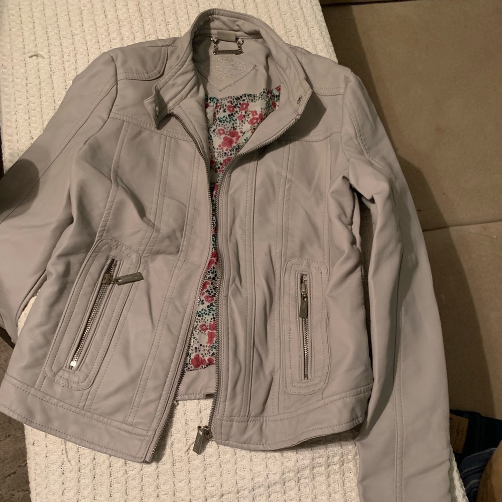 New leather jacket